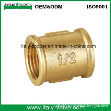 OEM&ODM Quality Brass Forged Screwed Coupling (AV9006)